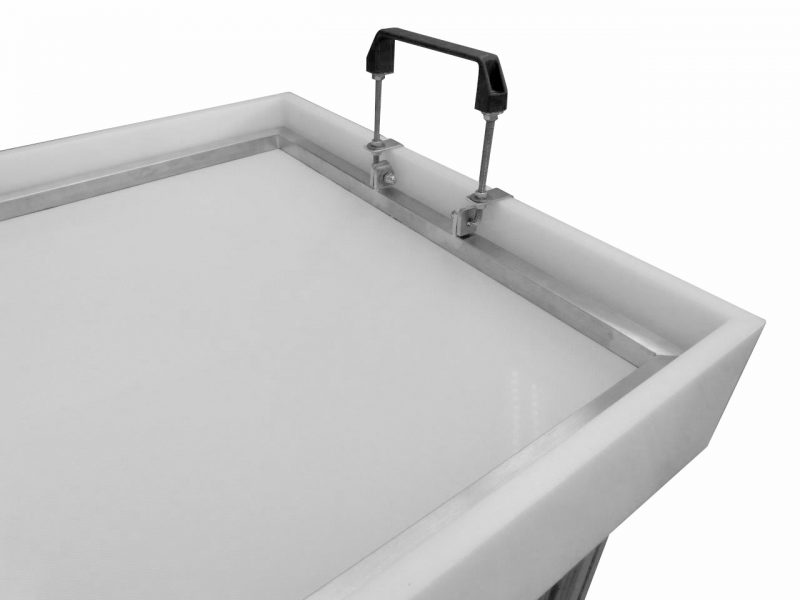 Siebrahmen Waschwanne Papier