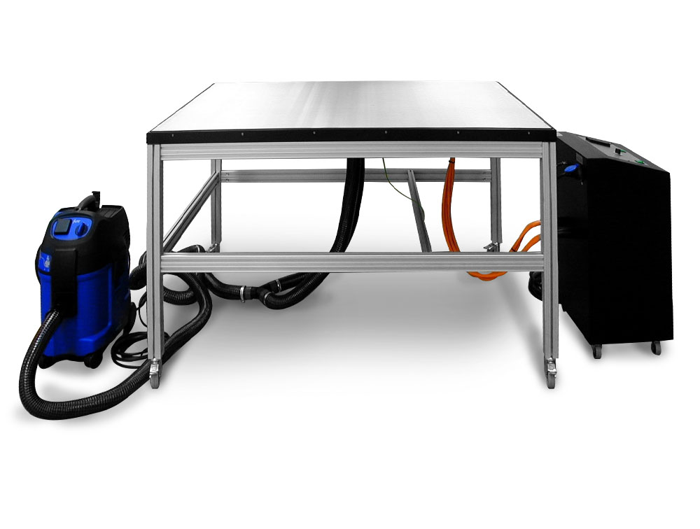 Unterdruck-tisch-beheizbar