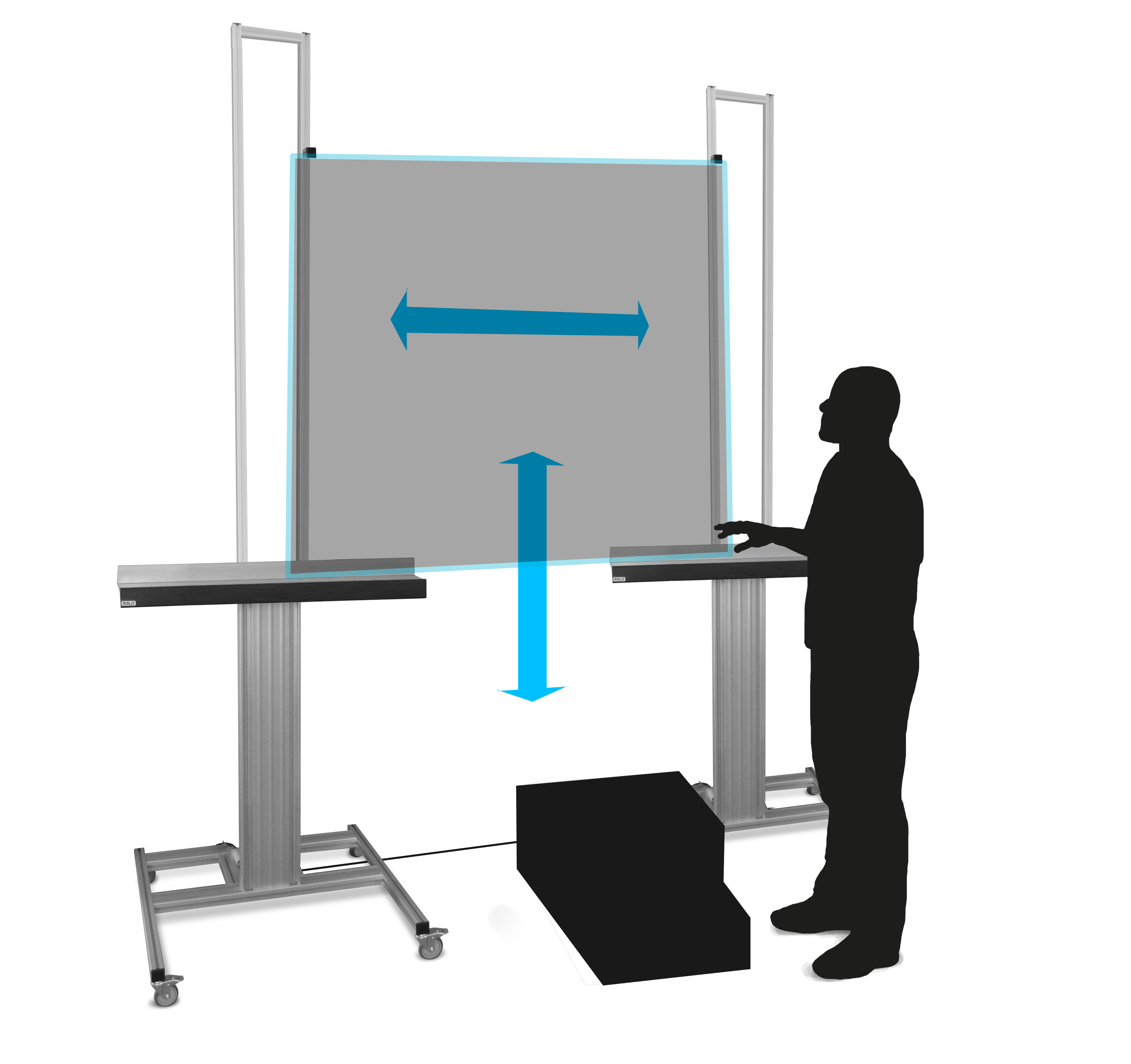 Staffelei Übergröße